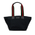 Gucci B Gucci Black Nylon Fabric GG Canvas Web Tote Italy