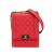 Chanel AB Chanel Red Caviar Leather Leather Quilted Caviar North South Boy Flap Italy