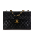 Chanel B Chanel Black Lambskin Leather Leather Maxi XL Classic Lambskin Single Flap France