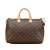 Louis Vuitton B Louis Vuitton Brown Monogram Canvas Canvas Monogram Speedy 35 France