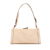 Gucci B Gucci Brown Beige Canvas Fabric GG Shoulder Bag Italy