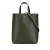 Celine B Celine Green Dark Green Calf Leather Small Vertical Cabas Satchel Italy