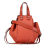 Loewe B LOEWE Orange Calf Leather Small Hammock Satchel Spain