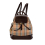 Burberry B Burberry Brown Beige Canvas Fabric Haymarket Check Backpack United Kingdom