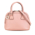 Gucci AB Gucci Pink Calf Leather Mini GG Charm Dome Satchel Italy