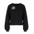 Pinko BLACK Pullover Chissa mit Rundhalsausschnitt und Schmuckbrosche Wolle mit Kaschmir