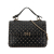 Valentino B Valentino Black Lambskin Leather Leather Large Lambskin Rockstud Spike Satchel Italy