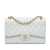 Chanel B Chanel White Off White Caviar Leather Leather Jumbo Classic Caviar Double Flap Italy