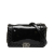 Chanel B Chanel Black Patent Leather Leather Medium Patent Reverso Boy Flap France