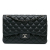 Chanel B Chanel Black Caviar Leather Leather Jumbo Classic Caviar Double Flap Italy