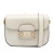 Gucci AB Gucci White Calf Leather Mini Horsebit 1955 Crossbody Italy