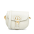 Christian Dior B Dior White Calf Leather Small Bobby Crossbody Italy