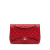 Chanel B Chanel Red Caviar Leather Leather Jumbo Classic Caviar Double Flap France