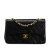 Chanel B Chanel Black Lambskin Leather Leather Small Classic Lambskin Double Flap France