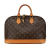 Louis Vuitton B Louis Vuitton Brown Monogram Canvas Canvas Monogram Alma PM France