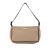 Gucci AB Gucci Brown Beige Canvas Fabric Web Handbag Italy