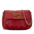 Fendi B Fendi Red Calf Leather Fendista Pochette Crossbody Italy