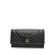 Chanel B Chanel Black Lambskin Leather Leather Jumbo Quilted Lambskin 3 Compartment Flap France