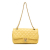 Chanel Yellow Medium Quilted Metallic Lambskin Precious Jewel Single Flap France