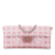 Chanel B Chanel Pink Nylon Fabric New Travel Line East West Flap France