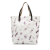 Marni AB Marni White Coated Canvas Fabric Printed Tote Bag Italy