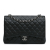 Chanel B Chanel Black Caviar Leather Leather Maxi Classic Caviar Double Flap Italy