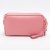 Prada Front Pocket Crossboby in Pink Saffiano Leather