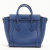 Celine Luggage Nano Shopper Leather Blue