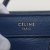 Celine Luggage Nano Shopper Leather Blue