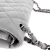 Chanel Jumbo Classic Double Flap Grey Caviar Leather Silver