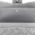 Chanel Jumbo Classic Double Flap Grey Caviar Leather Silver