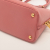 Prada Promenade Saffiano Leather 2way Pink