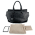 Bottega Veneta Black Leather Intrecciato Tote