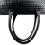 Bottega Veneta Black Leather Intrecciato Tote