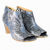 Maison Martin Margiela Blue Snakeskin Open Toe