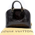 Louis Vuitton Alma PM in Burgundy Patent Leather