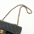 Chanel Double Flap 1997-1999 Black Lambskin Small