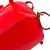 Moschino Leather Red Backpack