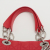 Christian Dior Cannage Tote in Red Leather