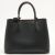 Prada Double Medium Saffiano Leather Black Bag