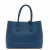 Prada Double Medium Saffiano Leather Blue Bag