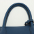 Prada Double Medium Saffiano Leather Blue Bag