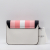 Furla Metropolis Mini Crossbody Black and Pink Leather