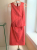 St. Emile Robe rouge clair, 2 pièces, avec 48% de soie