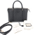 Gucci Microguccissima Tote Leather Black 2-Way