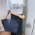 Louis Vuitton Lockme Go Leather Blue Navy Tote Bag