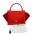 Celine Trapeze Medium Leather Red Bag