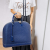 Louis Vuitton Alma MM Epi Leather Blue Indigo Bag