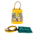 Gucci Ophidia GG Flora Small Yellow Limited Edition Bucket Bag