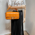 Fendi Baguette Nappa Leather Orange 2-Way Bag